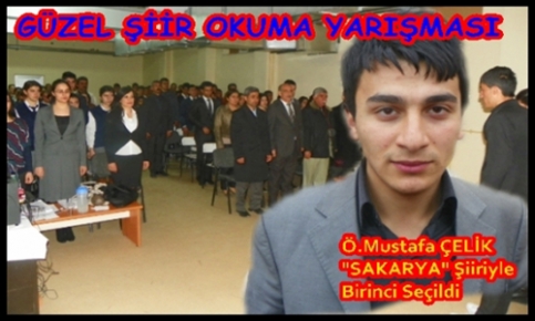 Çemişgezek’te Güzel Şiir Okuma Yarışması Düzenlendi