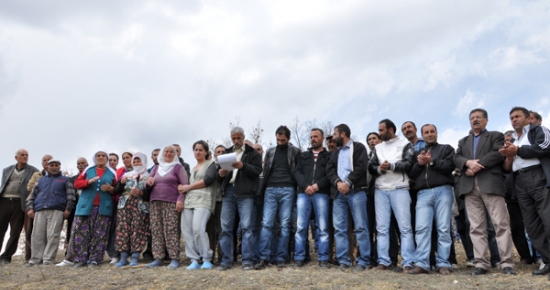 Köylülerden Taş Ocağı Protestosu