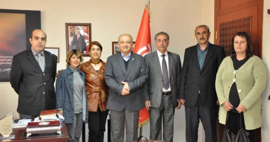 Tunceli CHP İl Yönetimi Rektör Boztuğ’u Ziyaret Etti