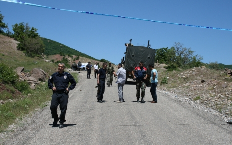 Tunceli'de mayın saldırısı