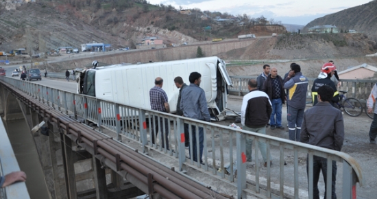Tunceli’de Trafik Kazası: 4 Yaralı