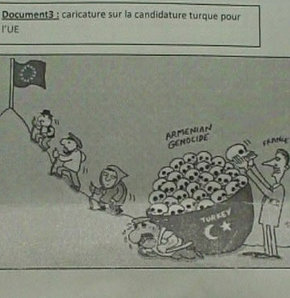 Türkleri çileden çıkaran karikatür
