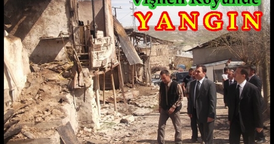 Çemişgezek’te Çıkan Yangın Korkuttu!