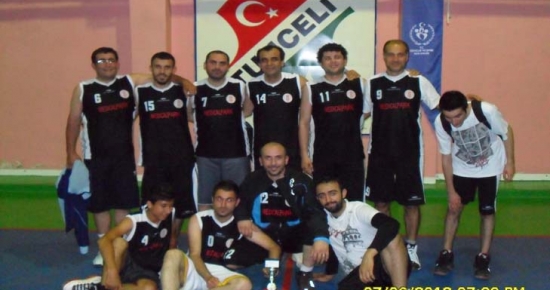 Tunceli Üniversitesi basketbol (A) takımı 2. oldu