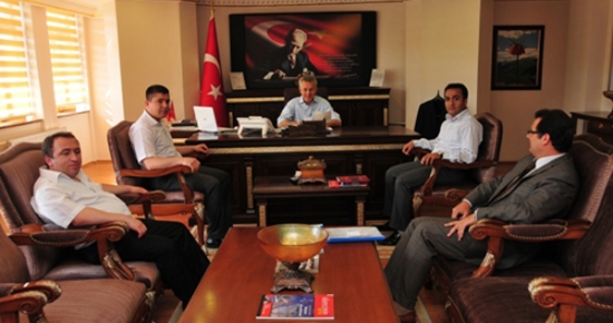 Cumhuriyet Savcılarından veda ziyareti