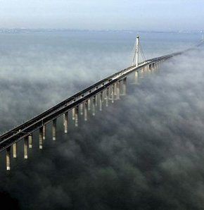 Dünyanın en uzun köprüsü trafiğe açıldı - GALERİ