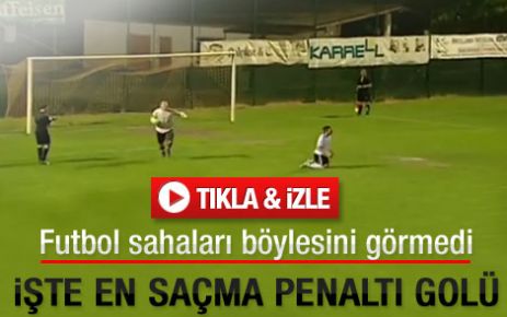 Yok böyle penaltı golü