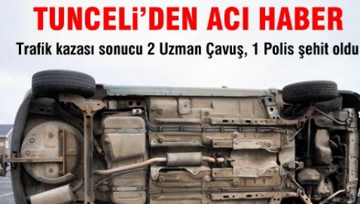 Ovacık’ta Trafik Kazası: 3 Ölü