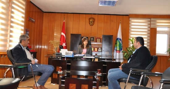 Fırat Aksa Tunceli İl Müdürü Şeker’den Şahin’e ziyaret