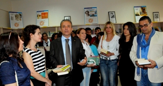 Vali Güner, Kütüphane Açılış Törenine Katıldı