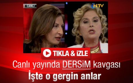 Mert ile Ilıcak'ın Dersim katliamı tartışması - Video