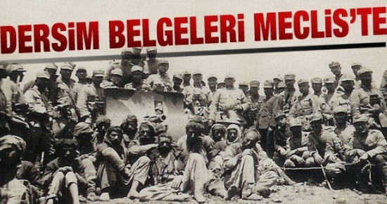 Genelkurmay Dersim belgelerini verdi