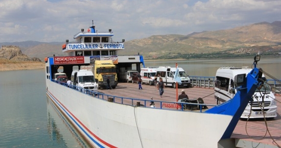Pertek Elazığ Feribot Seferlerine Düzenleme
