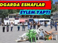 Otogarın Yıkılmasından Mağdur Oldukları Gerekçesiyle Yolu Kapattılar