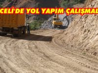 Tunceli'de Yol Yapım Çalışmaları