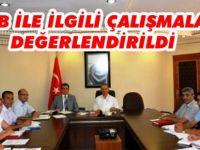 OSB ile ilgili Çalışmalar Değerlendirildi
