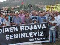 KESK Üyeleri Tunceli'de Suriye Olaylarını Protesto Etti