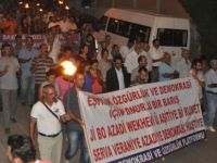 Tunceli'de Meşaleli Barış Kutlaması