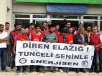 Kamer Genç’ten grev yapan işçilere  destek ziyareti