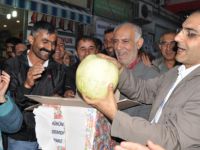 TUNCELİ'DE, 'KABAKLI' DEMOKRATİKLEŞME PAKETİ PROTESTOSU