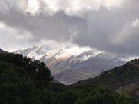 MUNZUR DAĞINA MEVSİMİN İLK KARI YAĞDI