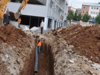 Betonlama ve asfaltlama çalışması sürüyor