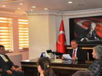 TÜRKONFED Yöneticilerden Güner'e ziyaret