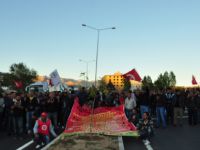 AKSA çalışanlarından yürüyüş