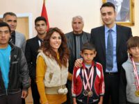 Ovacıklı Sporculardan Kaymakam Özkan'a Ziyaret