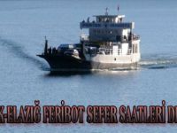 Feribot Saatleri Değişiyor