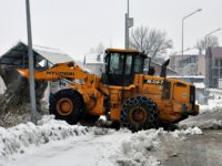 Ovacık'ta kar yağışı etkili oldu