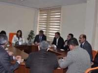Belediye Başkanı Şahin, birim müdürleriyle biraraya geldi