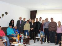 Engelliler, başkanlarına misafir oldu