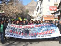 Roboski'de Ölenler Tunceli'de Anıldı