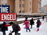 Pülümür'de Okullar Tatil Edildi