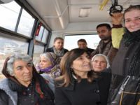 Belediye Başkanı Şahin, Kadınlarla Belediye Otobüsündeydi