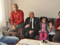 Tunceli’nin son Kore gazisine doğum günü kutlaması