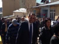 Bağımsız Belediye Başkanı Adayı Tacar, esnafları ziyaret etti