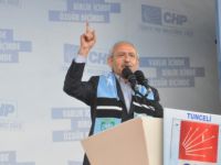 CHP Genel Başkanı Kılıçdaroğlu, Memleketi Tunceli'de