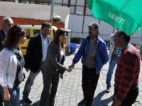 Belediye Başkanı Şahin, Esnafları Gezerek Teşekkür Etti