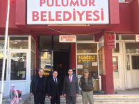Kaymakam Çeviren’den  yeni başkana ziyaret