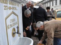 Güray’ın anısına çeşme yaptırıldı