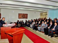 Tunceli Valisi Güner Muhtarlarla biraraya geldi