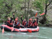 Munzur’da Rafting Heyecanı