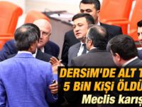 TBMM Genel Kurulu'nda "Dersim" Tartışması