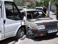 Tunceli'de Trafik Kazası: 1 Yaralı