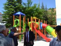 Eyyüpkoca“Bana Oyun Alanımı Gösterin” Park Alanını İnceledi