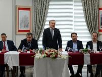 Vali Hakan Yusuf Güner’e veda yemeği verildi