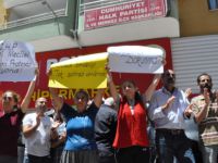 Tunceli'de Köy Sakinlerinden Su Protestosu