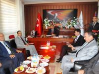 Vali Kaymak, Milli Eğitim Müdürlüğünde İncelemelerde Bulundu